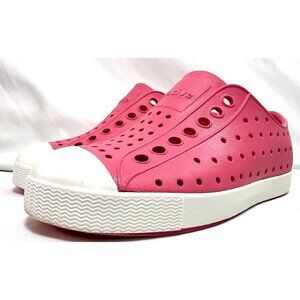 Native Jefferson Slip-On Sneakers, Pink/White, Kids' Size 10